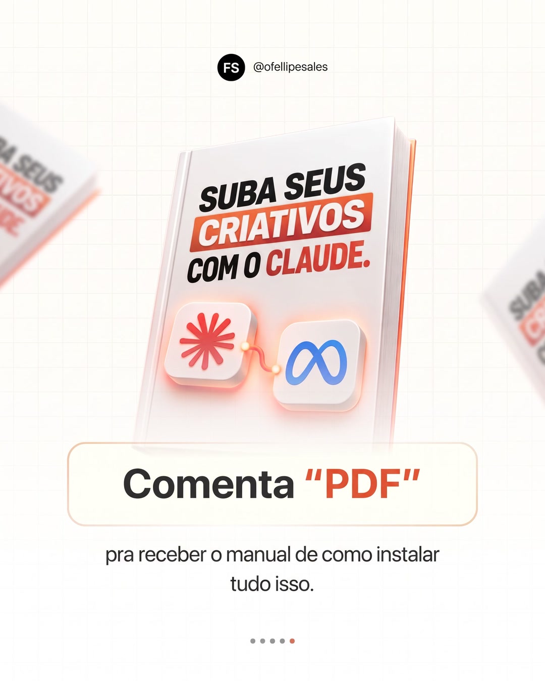 Capa do manual Suba seus criativos com o Claude